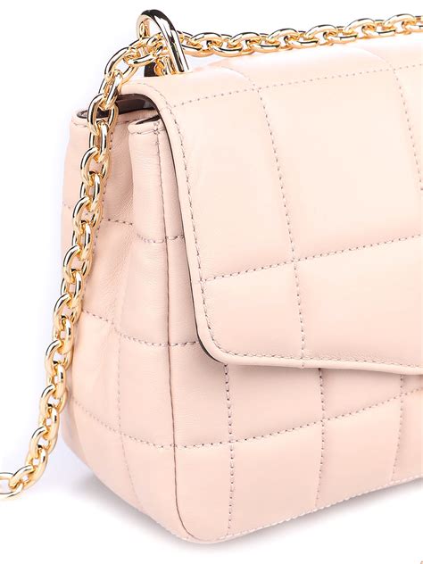 michael kors white quilted bag|michael kors soho bag sale.